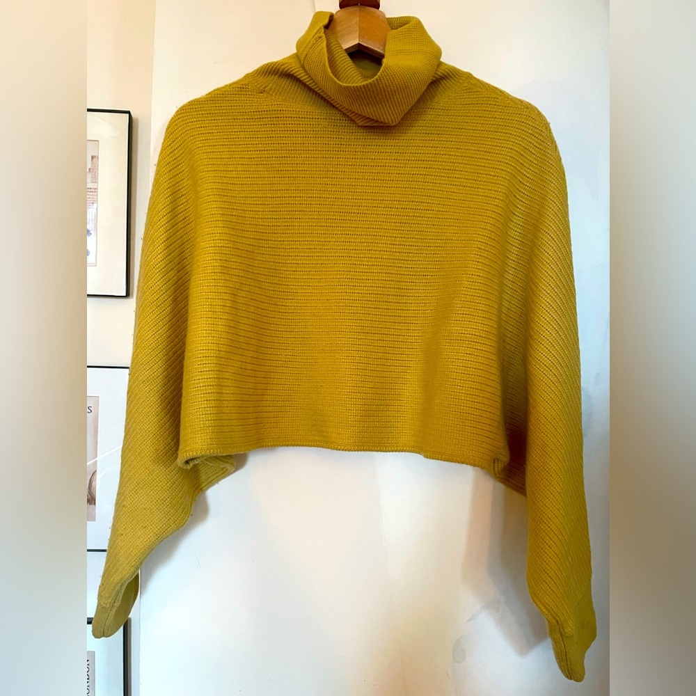 Aritzia Wilfred Free - Merino Wool - Cropped turtle neck - NWOT